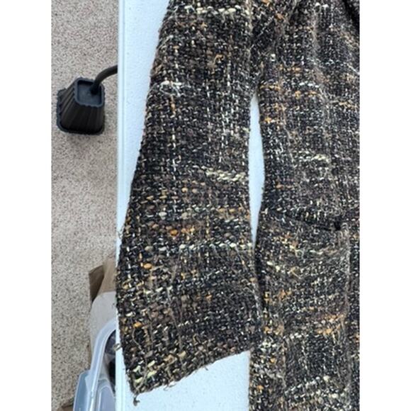 "ENZO ANGIOLINI" Wool Womens Trench Coat, SZ M, Quiet Luxury, Old Money, Rustic - Picture 10 of 14